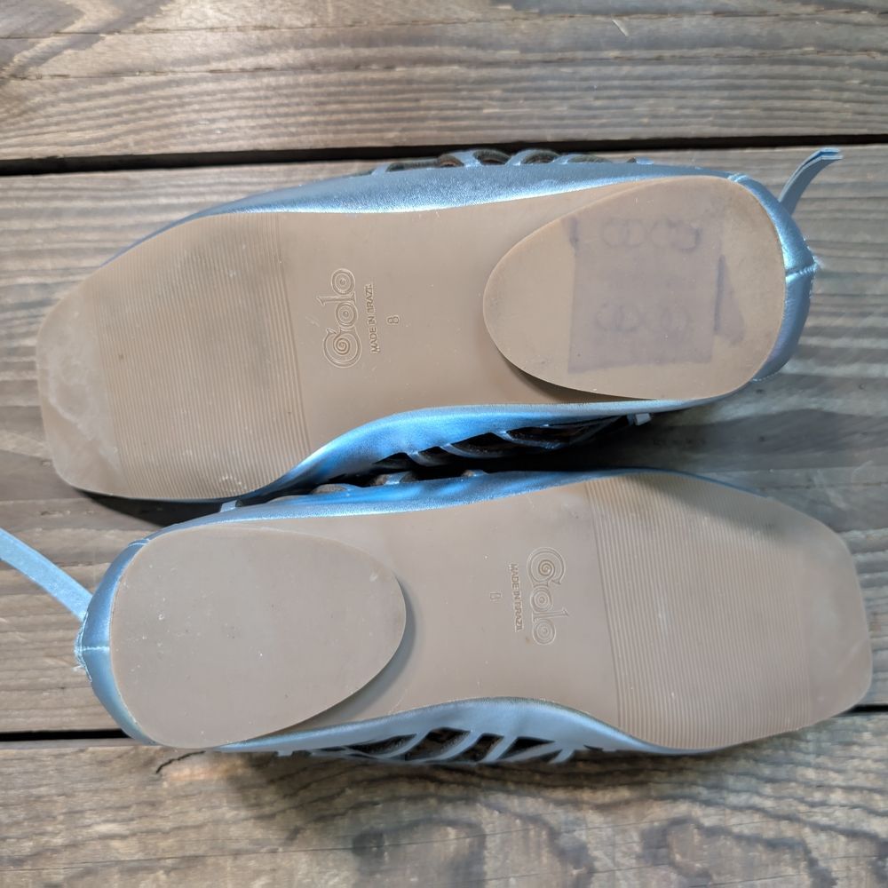 GOLO Silver Sandals 8 - Picture 7 of 9